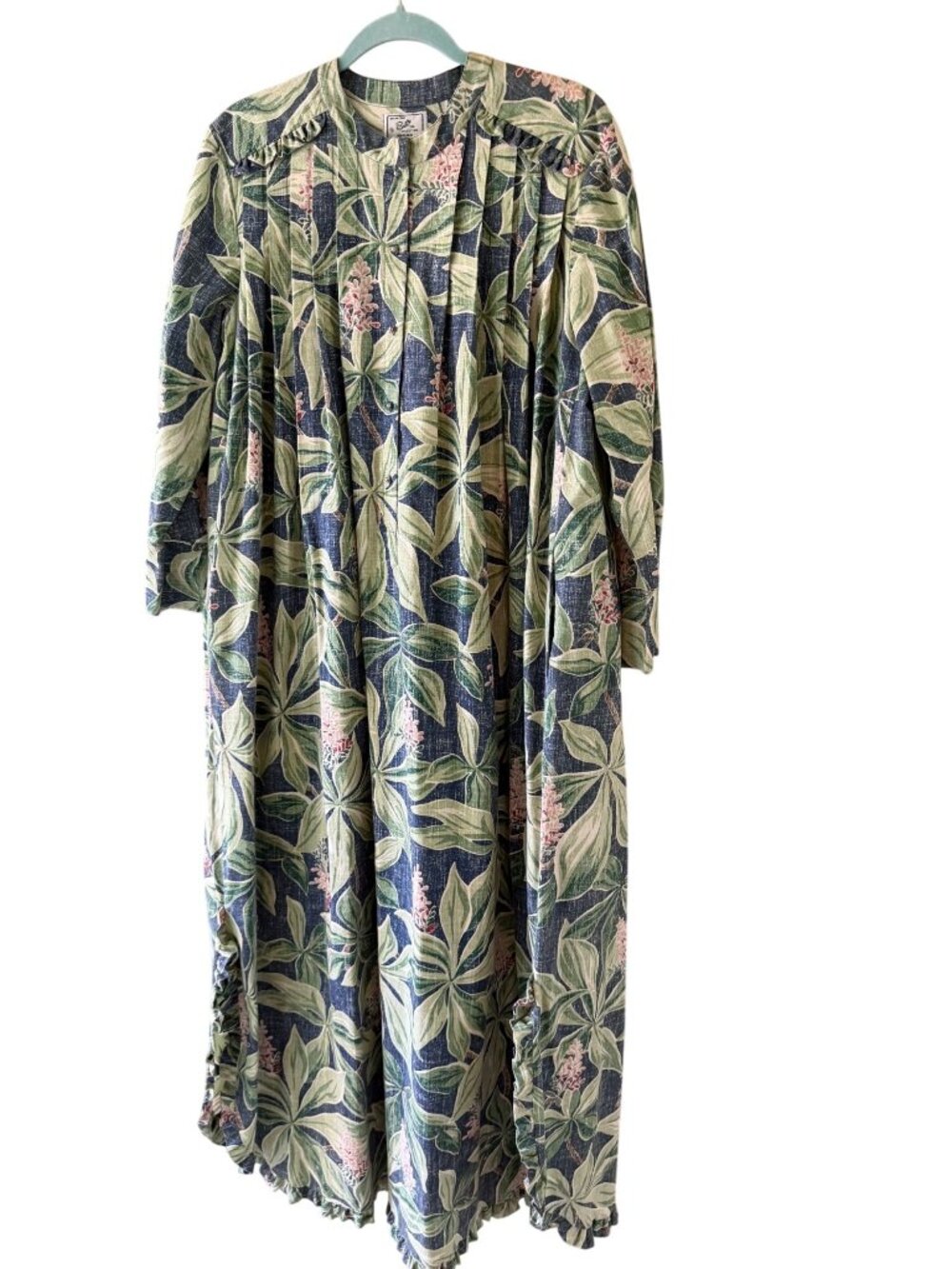 Bete Inc. Collection x Reyn Spooner Womens Tropical Print Muumuu Dress Size L/XL